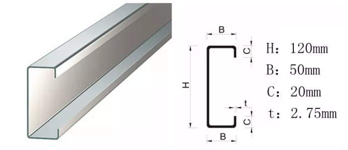 پورٽل فريم اسٽيل گودام جي اڏاوت ۾، ڇا C-shaped اسٽيل يا Z-shaped اسٽيل کي Purlins طور استعمال ڪيو وڃي؟