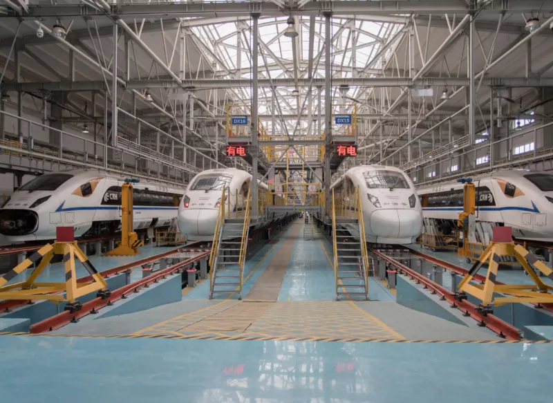 Steel Structure Railway Station Maintenance Depot