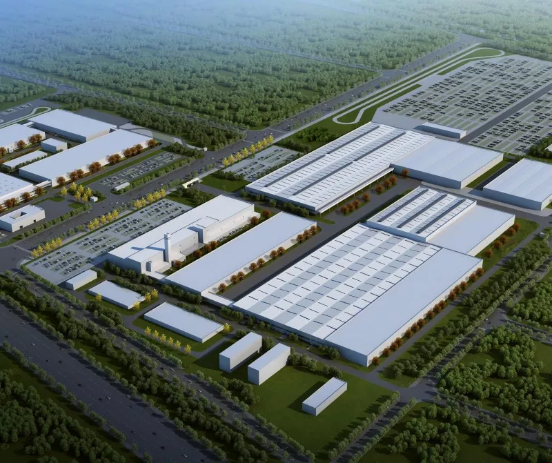 Automobile Factory Warehouse Steel Construction