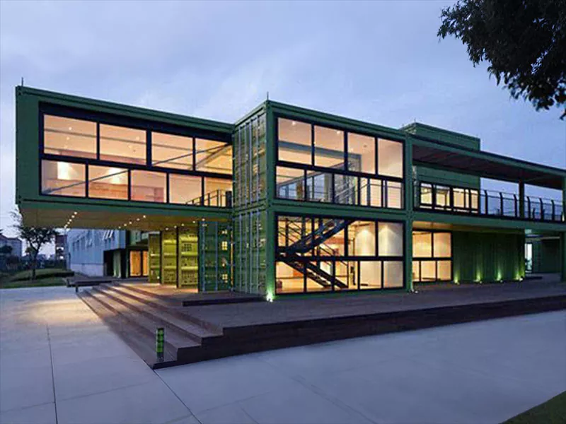Prefab لائيٽ اسٽيل ماڊلر ولا هائوس بلڊنگ