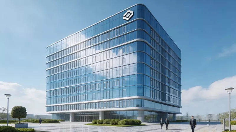 Prefab اسٽيل فريم آفيس بلڊنگ جي تعمير