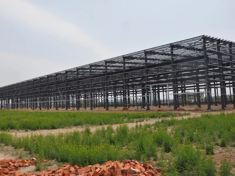 Prefab اسٽيل ڌاتو گودام بلڊنگ