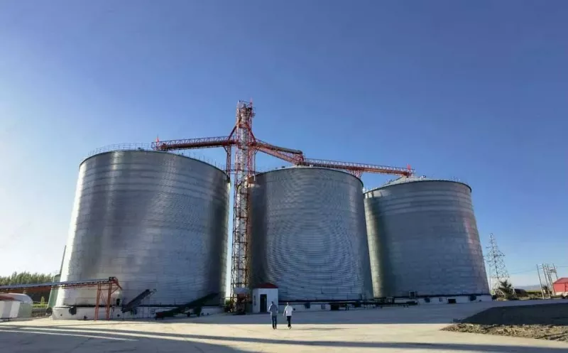 اسٽيل جي جوڙجڪ اناج Silo